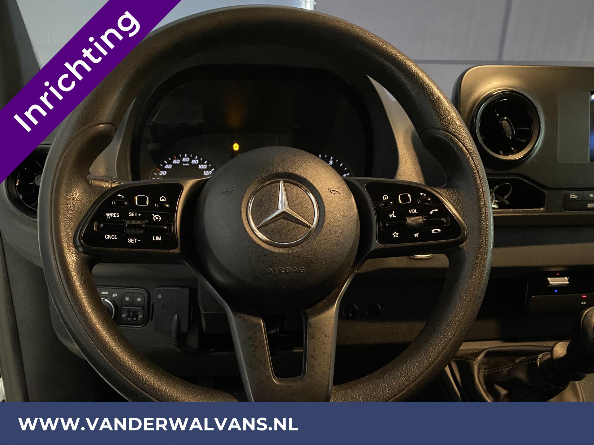 Foto 8 van Mercedes-Benz 316CDI 164pk L2H2 Euro6 Inrichting Airco | 3500kg Trekhaak | Camera | Omvormer