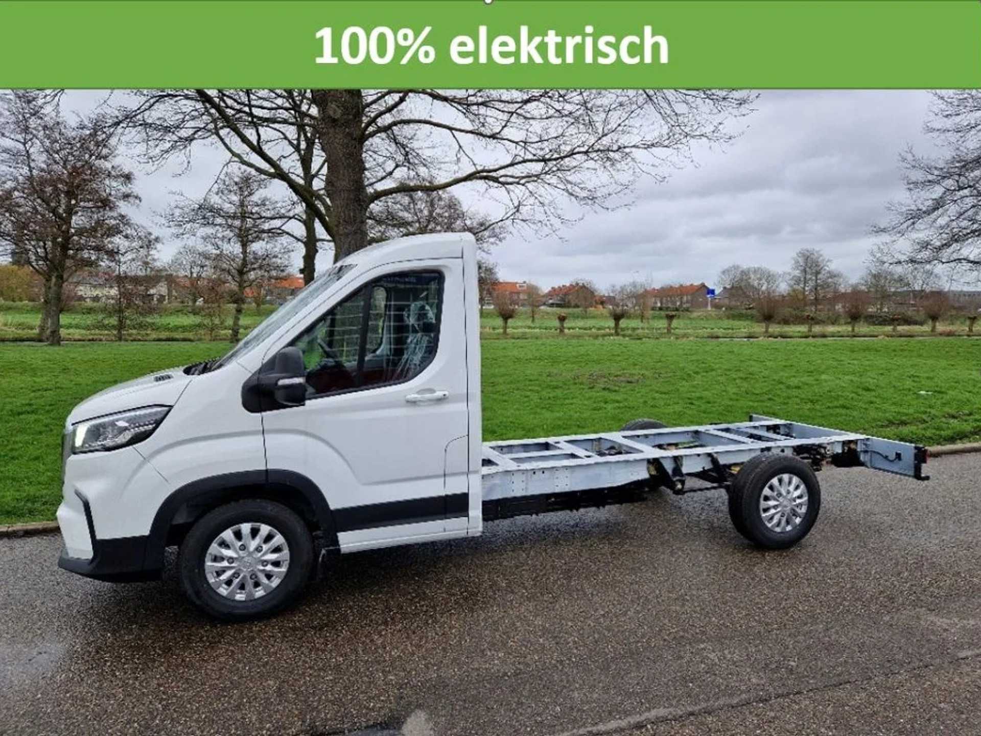 Maxus 100% Elektrische chassis cabine E-Deliver 9  Chassis L3 / L4