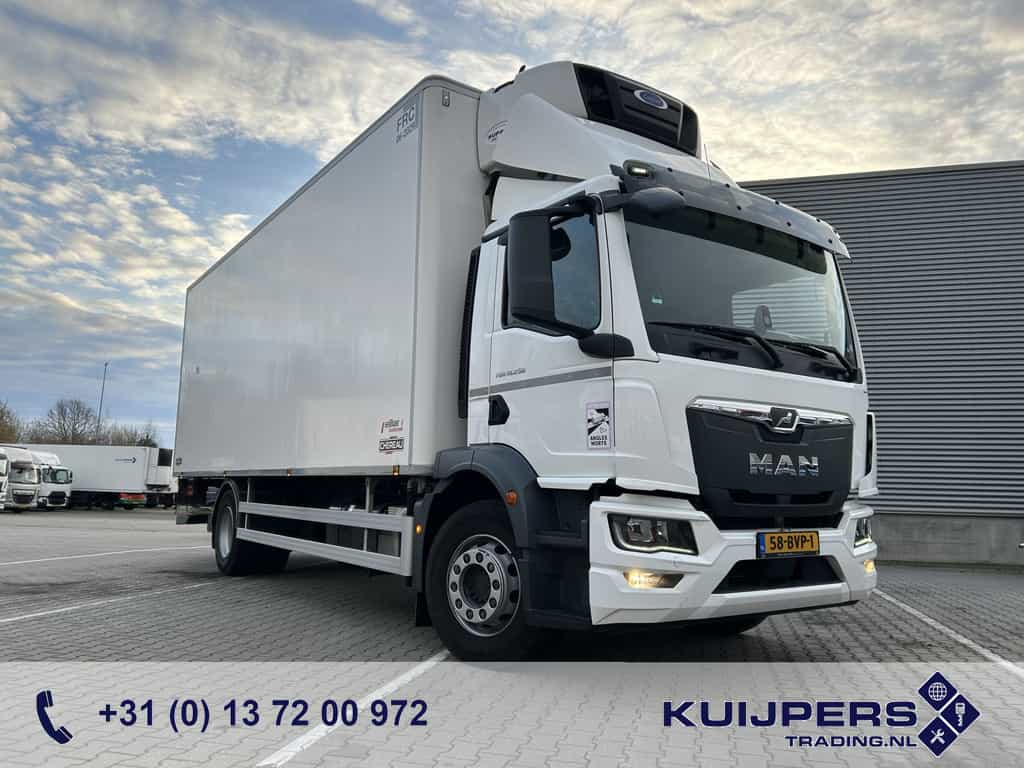 Man TGM 18.250 / Carrier Koeler -30 gr / Chereau Frigobox / Laadklep / APK 06-26